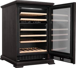 Винный шкаф Meyvel MV46PRO-KBT2 Dark chocolate фото 3 в Новосибирске
