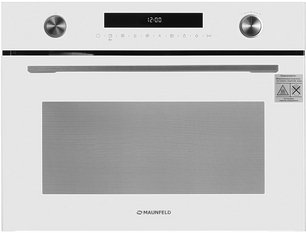 Компактный духовой шкаф с СВЧ Maunfeld MCMO5015MFW фото в Новосибирске