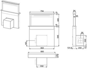 Вытяжка Smeg KDD90VXE фото 3 в Новосибирске
