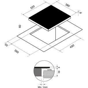 Индукционная варочная панель Pando PI-TEP фото 3 в Новосибирске