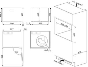 Встраиваемый винный шкаф Smeg CVI121G фото 4 в Новосибирске