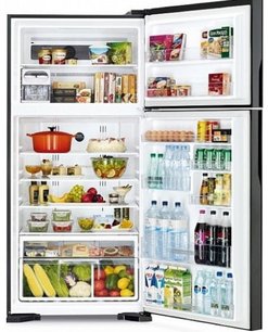 Холодильник Hitachi R-VG662 PU3 GBK фото 2 в Новосибирске