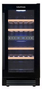 Встраиваемый под столешницу винный шкаф Селлар Приват CP027-2TB фото в Новосибирске Встраиваемый под столешницу винный шкаф CellarPrivate CP027-2TB фото в Новосибирске