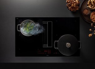 Варочная панель с вытяжкой Фалмек ZERO 84 VETRO NERO фото 4 в Новосибирске Варочная панель с вытяжкой Falmec ZERO 84 VETRO NERO фото 4 в Новосибирске
