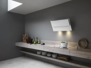 Вытяжка Фалмек VERSO 55 WHITE 550 (800) фото 2 в Новосибирске Вытяжка Falmec VERSO 55 WHITE 550 (800) фото 2 в Новосибирске