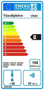 Винный шкаф La Sommeliere VN50 фото 3 в Новосибирске