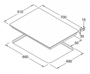 Независимая варочная панель Франке FHC 604 4C T BP WH фото 3 в Новосибирске Независимая варочная панель Franke FHC 604 4C T BP WH фото 3 в Новосибирске