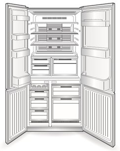 Холодильник Mitsubishi Electric MR-LR78EN-GSL-R фото 4 в Новосибирске