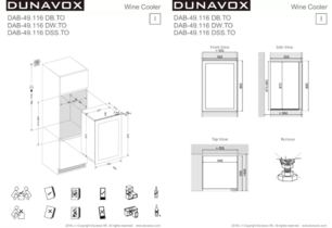 Винный шкаф Dunavox DAB-49.116DW.TO фото 2 в Новосибирске