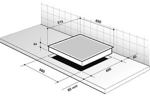 Варочная панель Де Дитрих DPI7650BU фото 4 в Новосибирске Варочная панель De Dietrich DPI7650BU фото 4 в Новосибирске