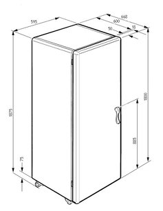 Холодильник Смег FPD34AS-1 фото 3 в Новосибирске Холодильник Smeg FPD34AS-1 фото 3 в Новосибирске