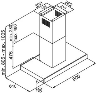 Вытяжка Kuppersberg DUDL 8 фото 4 в Новосибирске