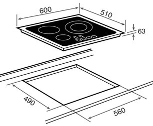 Варочная панель Тека TR 630 фото 2 в Новосибирске Варочная панель Teka TR 630 фото 2 в Новосибирске