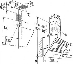 Вытяжка Miele DA 489-4 фото 4 в Новосибирске