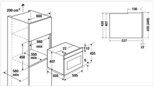 Компактный духовой шкаф с микроволнами  Kuppersbusch CBM 6550.0 S1 Stainless Steel фото 4 в Новосибирске
