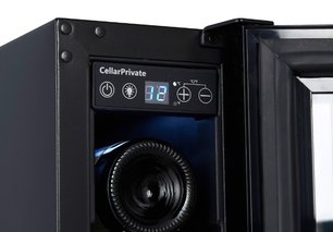 Встраиваемый под столешницу винный шкаф Селлар Приват CP007B фото 2 в Новосибирске Встраиваемый под столешницу винный шкаф CellarPrivate CP007B фото 2 в Новосибирске