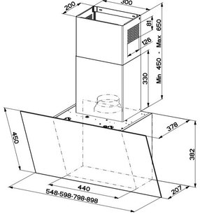 Вытяжка Faber DAISY EG6 LED WH A80 фото 4 в Новосибирске
