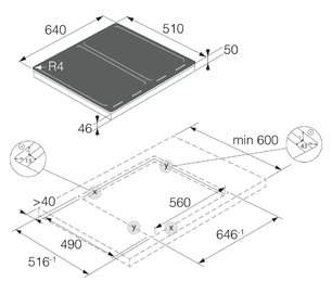 Индукционная варочная панель Аско HI1655MF фото 2 в Новосибирске Индукционная варочная панель Asko HI1655MF фото 2 в Новосибирске