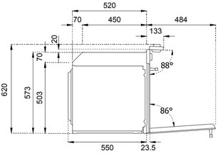 Духовой шкаф с паром Bertazzoni F6011PROVPTN фото 3 в Новосибирске