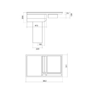 Варочная панель FALMEC Design+ MODULA/M2 (84 х 51) фото 3 в Новосибирске Варочная панель FALMEC Design+ MODULA/M2 (84 х 51) фото 3 в Новосибирске