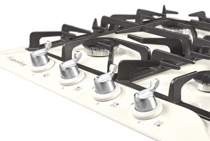 Газовая варочная панель Куперсберг FGC 63 W Silver фото 2 в Новосибирске Газовая варочная панель Kuppersberg FGC 63 W Silver фото 2 в Новосибирске