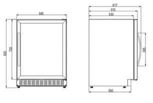 Шкаф для напитков Dometic C50G Beer фото 2 в Новосибирске