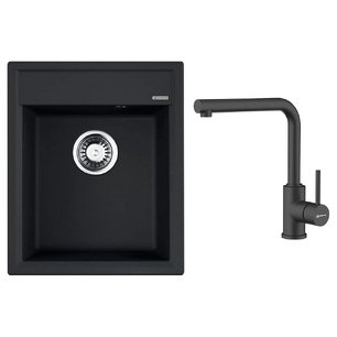 Omoikiri (мойка Daisen 42-BL + смеситель NAKAGAWA BL-P) фото в Новосибирске