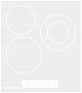 Встраиваемая электрическая варочная панель Зигмунд Штайн CN 37.4 W фото в Новосибирске Встраиваемая электрическая варочная панель Zigmund Shtain CN 37.4 W фото в Новосибирске