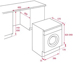 Встраиваемая стиральная машина Teka LI5 1481 EU EXP фото 2 в Новосибирске