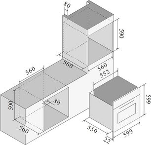 Духовой шкаф Ilve OV601GL3/BK фото 2 в Новосибирске