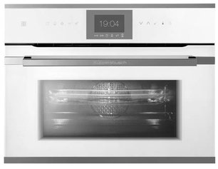 Компактный духовой шкаф с микроволнами Kuppersbusch CBM 6550.0 W3 Silver Chrome фото в Новосибирске
