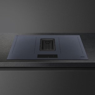 Индукционная варочная панель со встроенной вытяжкой Смег HOBD182DG фото 2 в Новосибирске Индукционная варочная панель со встроенной вытяжкой Smeg HOBD182DG фото 2 в Новосибирске