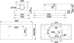Вытяжка Franke FGAS 1000 FX CE фото 3 в Новосибирске