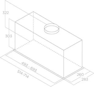 Встраиваемая вытяжка Элика LANE SENSOR IX/A/72 фото 3 в Новосибирске Встраиваемая вытяжка Elica LANE SENSOR IX/A/72 фото 3 в Новосибирске