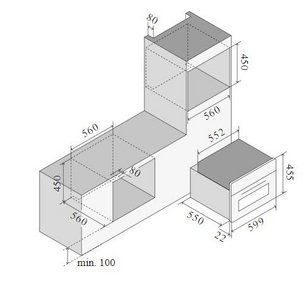 Духовой шкаф Ilve 645SLZT4/SS фото 2 в Новосибирске