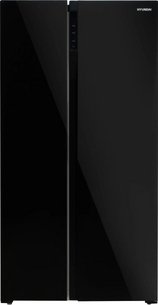 Холодильник Hyundai CS5003F черное стекло фото в Новосибирске