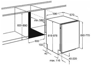 Посудомоечная машина АЕГ F88030VIP фото 2 в Новосибирске Посудомоечная машина AEG F88030VIP фото 2 в Новосибирске