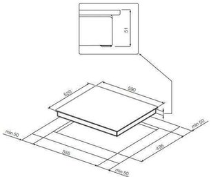 Варочная панель Грауде EK 60.0 W фото 4 в Новосибирске Варочная панель Graude EK 60.0 W фото 4 в Новосибирске