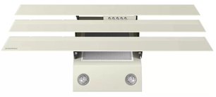 Вытяжка Maunfeld CASCADA TRIO 90 BIEGE фото 2 в Новосибирске