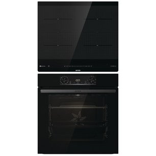 Gorenje (варочная панель IS646BG + духовой шкаф BOS6737E06FBG) фото в Новосибирске
