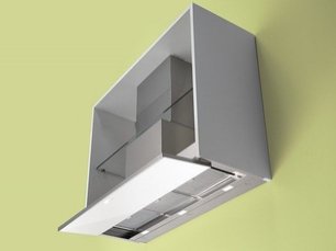 Встраиваемая вытяжка Falmec GREEN TECH MOVE 90 inox vetro bianco (800) фото 4 в Новосибирске
