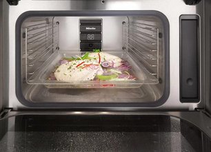 Пароварка с СВЧ Miele DGM6800 CLST фото 3 в Новосибирске