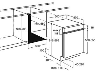 Посудомоечная машина АЕГ F99015IM0P фото 2 в Новосибирске Посудомоечная машина AEG F99015IM0P фото 2 в Новосибирске