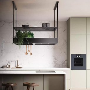 Вытяжка Фалмек Spazio 130 Island steel фото 2 в Новосибирске Вытяжка Falmec Spazio 130 Island steel фото 2 в Новосибирске