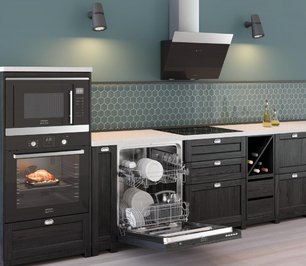 Вытяжка Крона Kristen 600 black/inox S фото 2 в Новосибирске Вытяжка KRONA Kristen 600 black/inox S фото 2 в Новосибирске