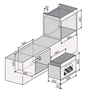 Духовой шкаф Ilve 645-LMP фото 2 в Новосибирске