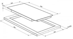 Варочная панель Смег SI933D фото 3 в Новосибирске Варочная панель Smeg SI933D фото 3 в Новосибирске