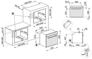 Духовой шкаф Smeg SO6102M2G фото 4 в Новосибирске