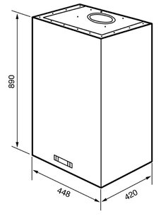 Вытяжка Смег KQ45X-1 фото 3 в Новосибирске Вытяжка Smeg KQ45X-1 фото 3 в Новосибирске