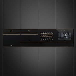 Духовой шкаф комбинированный с микроволновой печью Smeg SF4604PMCNR фото 2 в Новосибирске